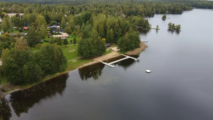 Kukkiajärven ranta Luopioisissa